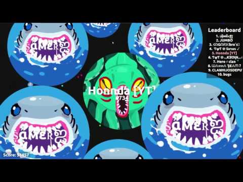 Agar.io CRAZY Kraken Skin Gameplay // 51.000 Score Duo Samer