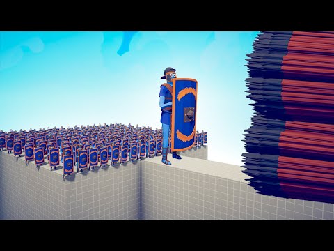 100x SHIELD BEARER vs EVERY GOD - TABS | Totally Accurate Battle Simulator 2023