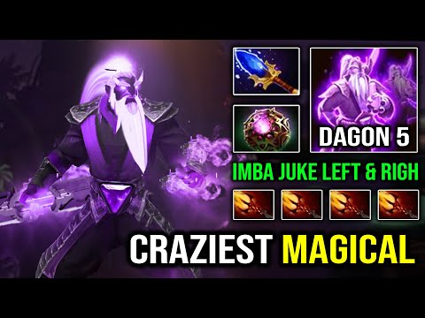 CRAZY LEVEL 5 DAGON Amazing Juke Left & Right Insane Magic Dagon 5 + Octarine Void Spirit DotA 2