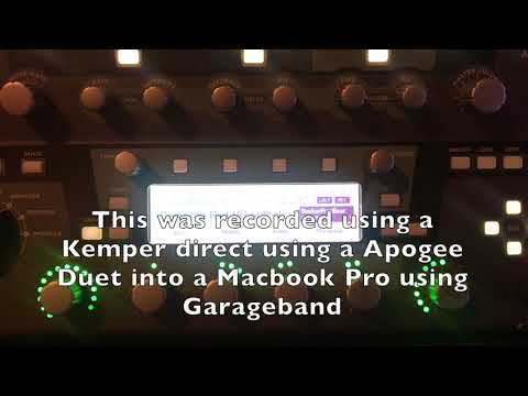 Mark Cameron Carnage Jose high and low gain Kemper Direct Recording Clip