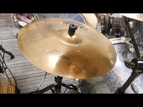 Sabian AAX 20" Metal Ride cymbal sound test review