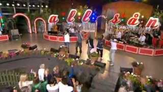 Panetoz med Dansa Pausa - Allsång på Skansen Aug 2012