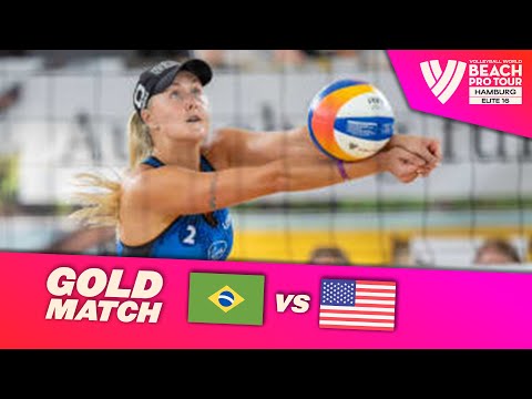 Ana Patrícia/Duda vs. Nuss/Kloth - Gold Match Highlights Hamburg 2023 #BeachProTour