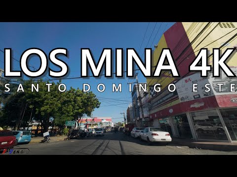 Exploring LOS MINA [4K] Santo Domingo 🇩🇴, Dominican Republic
