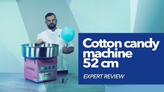Cotton candy machine Royal Catering RCZK-1200-W | Expert review