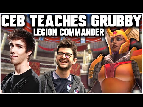 CEB Teaches GRUBBY To Command A Legion - A to Z - Legion Commander - Dota 2