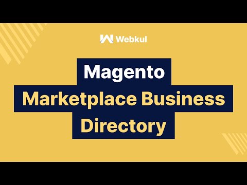Magento Multi Vendor Marketplace Business Directory Add-On