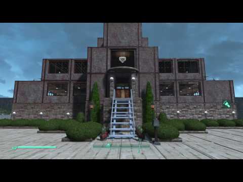Fallout 4: New build with some mods on spectacle Island