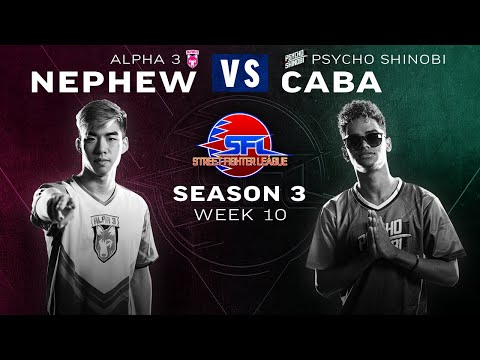 Nephew (G) vs. Caba (Ryu) - Bo3 - Street Fighter League Pro-US - Season 3 Week 10