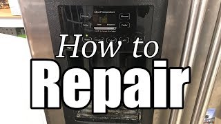 GE Freezer Not Staying Cold - Replace Defrost Heater