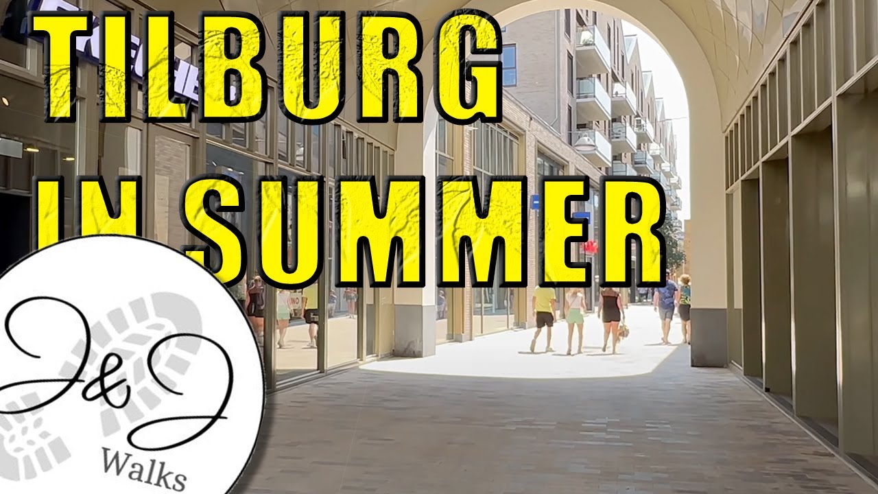 Immersive street-level walking tour through Tilburg Piusplein, Netherlands, showcasing authentic urban landscapes, local architecture, and the vibrant atmosphere of the city's neighborhoods
