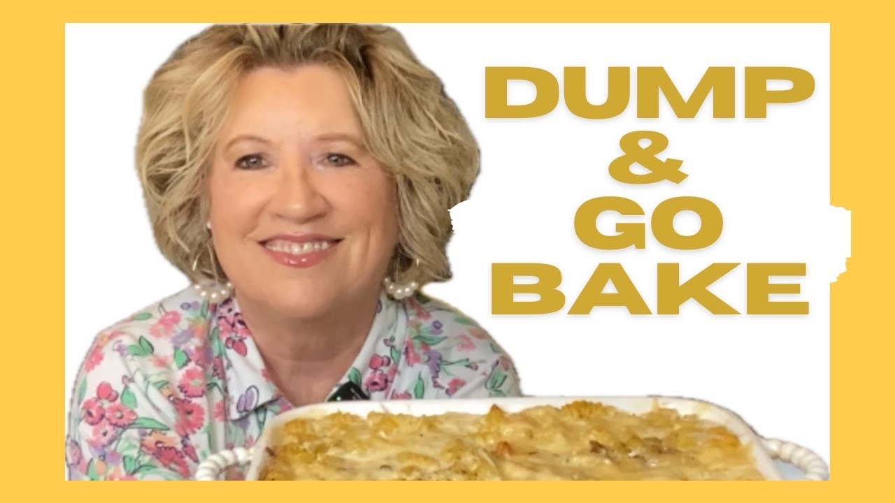 Dump & Go Chicken Alfredo Casserole! No Boil! No Fuss!