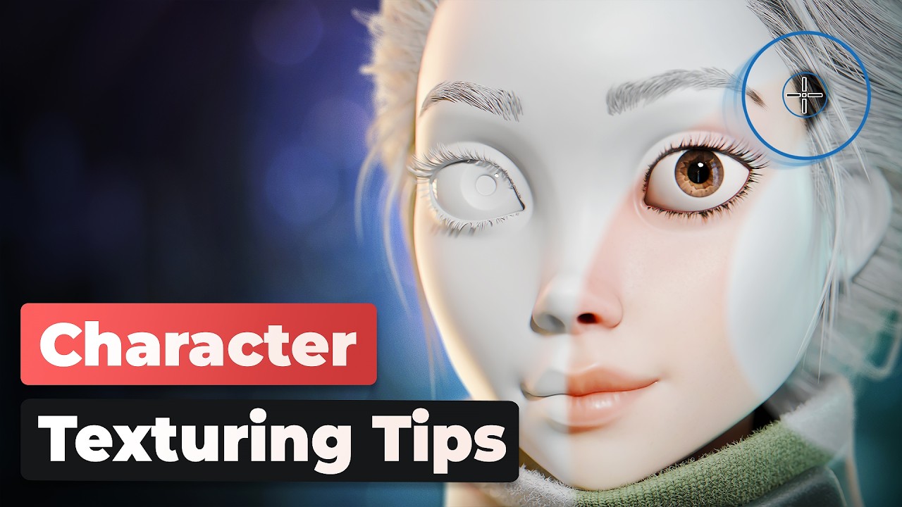 6 Blender 3D Character Texturing Tricks I Wish I Knew Earlier #b3d