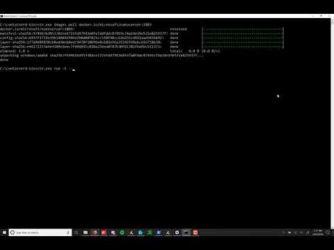 containerd on Windows