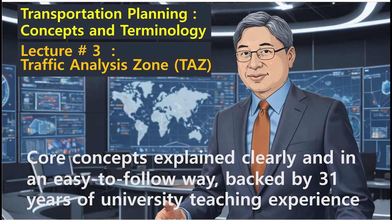 [Transportation Planning] TAZ (Traffic Analysis Zone)