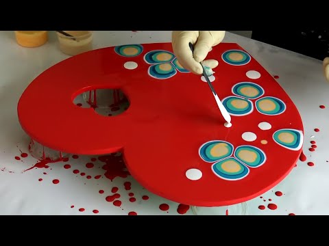 WEEDING ~ Piggy Love 2023 Valentine’s Day collaboration ~ Acrylic Pouring Balloon/Glove Kiss