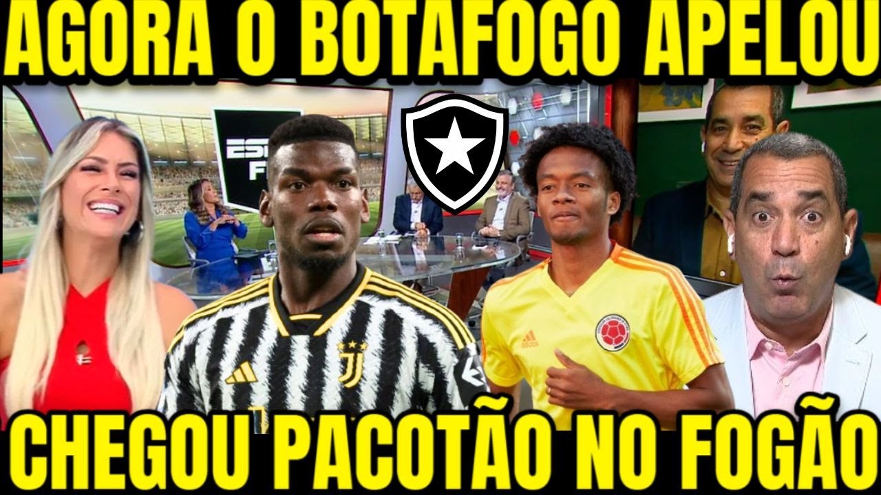 ACABOU DE ANUNCIAR! AGORA O BOTAFOGO APELOU! CONTRATAÇÃO DE LUXO NO FOGÃO! NOTICIAS DO BOTAFOGO HOJE