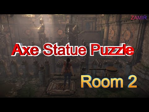 Uncharted: The Lost Legacy: Axe Statue Puzzle Solution Room 2