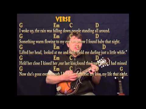 Last Kiss - Mandolin Cover Lesson with Chords/Lyrics