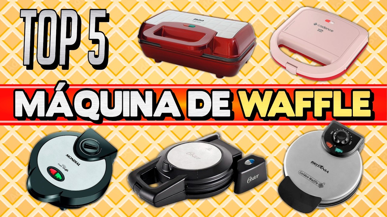 MÁQUINAS de WAFFLES: Avaliação de CUSTO x BENEFÍCIO em 2024! 🧇🍽️