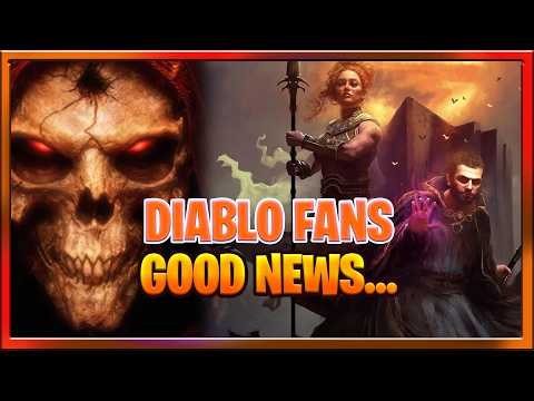 Mega Good Diablo News for ALL DIABLO GAMES! Diablo 2, Diablo 4, And More