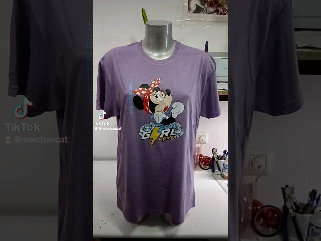 Vídeo relacionado con Disney Wodmickts134 Camiseta, Vaquero, S para Mujer