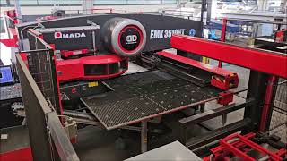 Amada EMK 3510 NT + L III + PR III UL turret punch press for sale - Image 4 | Machineryline UG Amada EMK 3510 NT + L III + PR III UL turret punch press | Image 4 - Machineryline