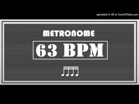 63 BPM Metronome in 16th
