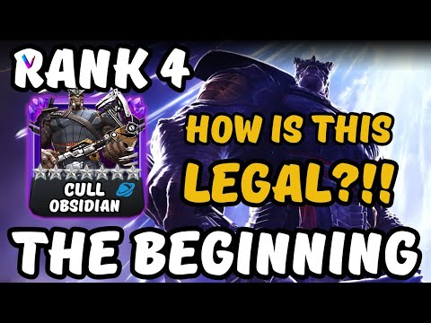 My New Rank 4 Cull Obsidian is Broken & I Love Him - 7 Star Showcase MCoC
