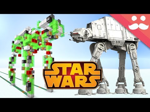 Walking AT-AT From STAR WARS in Minecraft!