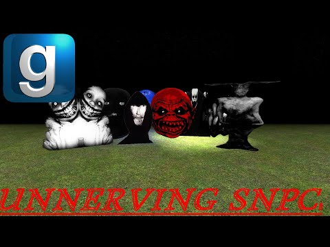 [GMOD MOD REVIEW] Unnerving SNPCs Pack 1.