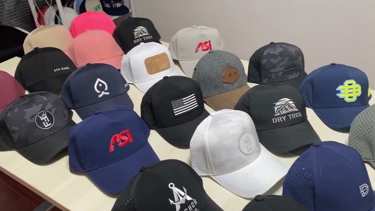 Custom Quick Dry Polyester Baseball Caps