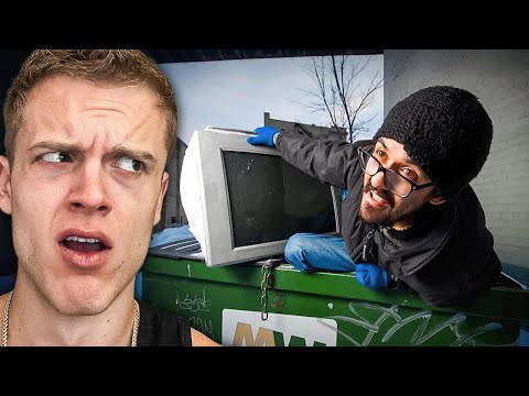 The Odd Dumpster Diving Trend
