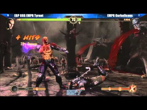 MK9 EGP OBS EMPR Tyrant vs EMPR Curbolicious - Winter Brawl 7 Tournament