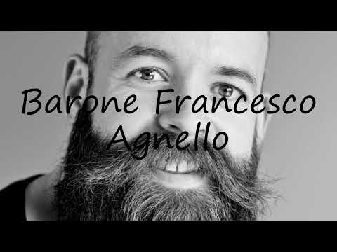 How to pronounce Barone Francesco Agnello in English?
