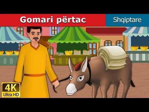 Gomari përtac | Lazy Donkey in Albanian | @AlbanianFairyTales