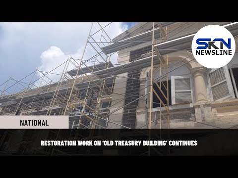 RESTORATION WORK ON ‘OLD TREASURY BUILDING’ CONTINUES