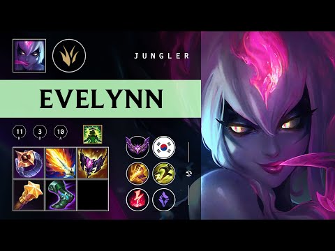 Evelynn Jungle vs Nidalee - KR Master Patch 26.01