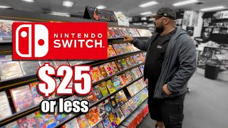 We ❤️ SWITCH Games - $25 or Less!