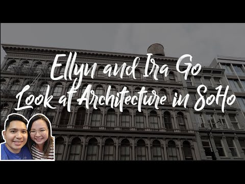 Cast Iron Architecture in SoHo, NYC 4K - Ellyn and Ira