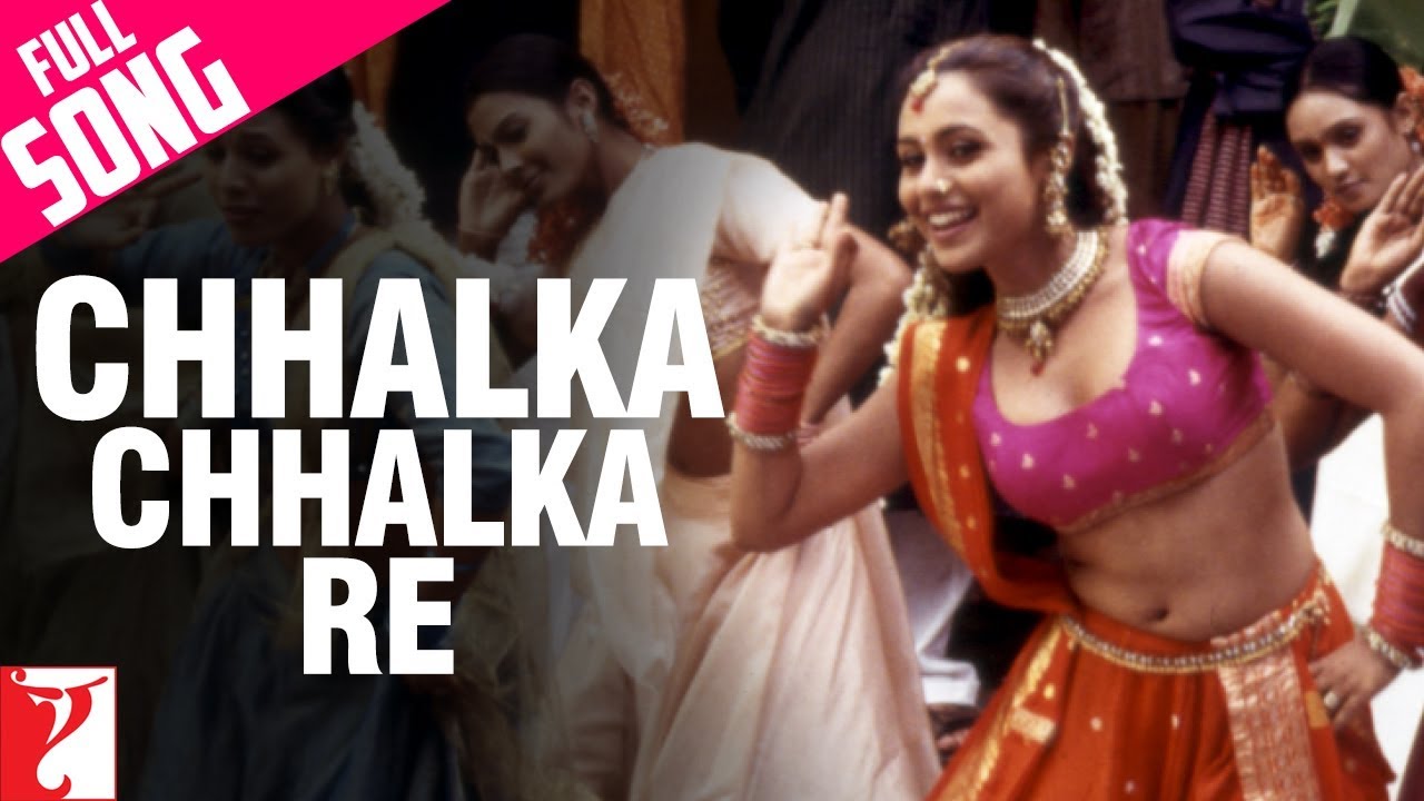 Chhalka Chhalka Re Lyrics  | Saathiya | Vivek Oberoi, Rani Mukerji | Mahalakshmi Iyer, Richa Sharma | A.R. Rahman
