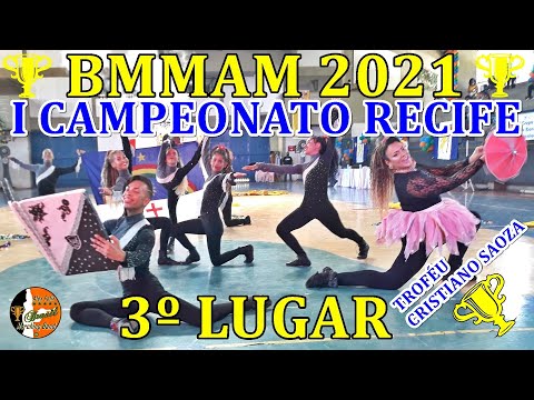 CORPO COREOGRÁFICO 2021 - BMMAM 2021 - BANDA MUSICAL MARIA ALVES MACHADO 2021 NO I CAMPEONATO RECIFE
