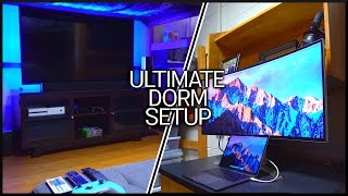 The ULTIMATE Dorm Setup TOUR!