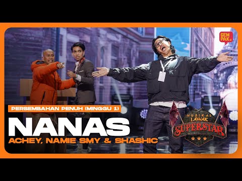 [Persembahan Penuh] Kumpulan NANAS (Namie, Achey & Shashic) | Muzikal Lawak Superstar 5 Minggu 1