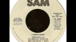 John Davis Monster Orchestra - I Can't Stop - Mr Fantastic 7" Edit - Breakbeat B-Boy Breaks