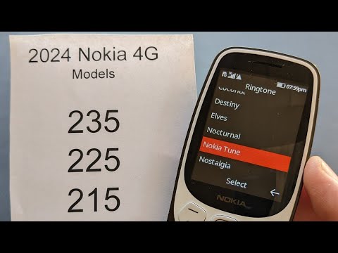 How to Change Ringtone on Nokia 235 , 225 , 215 ( 4G 2024)