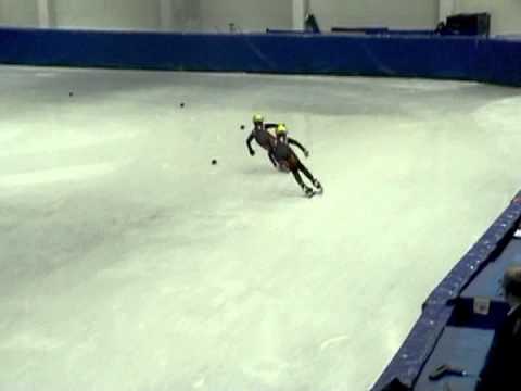 Junior OB 2013 NOVICE A BOYS  SEMI-FINAL  500m HEAT:1 Rövidpályás Gyorskorcsolya