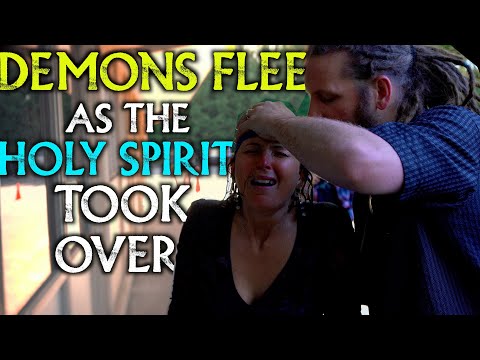 Demons flee as the Holy Spirit took over During Baptisms!