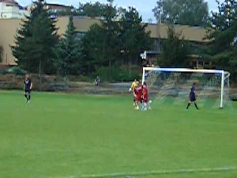 Branka ze zápasu ČAFC Židenice - Palavan Bavory 1:3 (0:1)