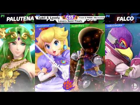 CSS 32 Doubles - LS - Trent & Wormadad (Palutena/MSF) vs. Lovely & Cybil (Daisy/Peach/Falco) - SSBU